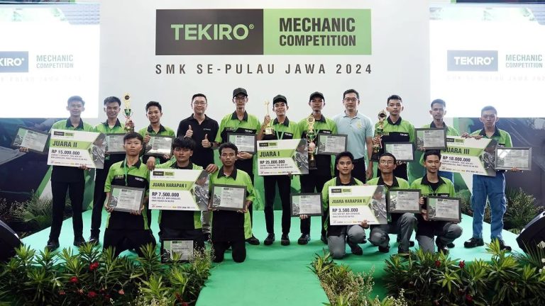 Read more about the article Lewati Persaingan Ketat, SMK Negeri 4 Jakarta Menang Tekiro Mechanic Competition 2024 